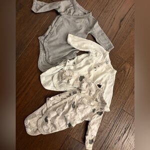 Striped and Patterned Baby Onesies